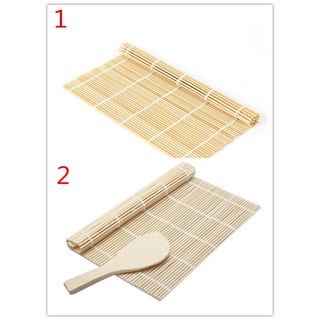 Rice Paddle Cooking Tools Bamboo Sushi Roller Mat Maker (9)