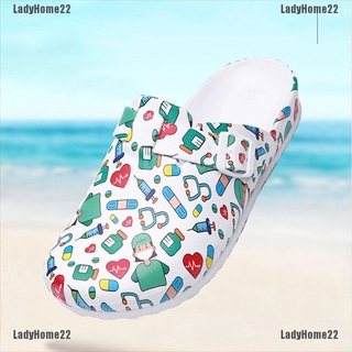 (LadyHome22)Hospital Surgical medical slipper doctor EVA non-slip nurse clogs medical Shoes
