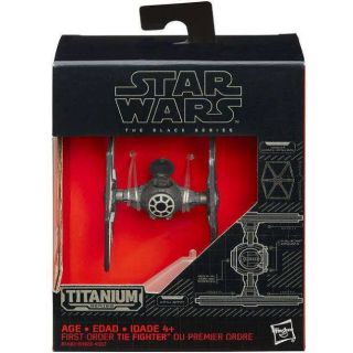 OOTBPH: Star Wars The Force Awakens Black Titanium First Order TIE Fighter 2-Inch Diecast Vehicle