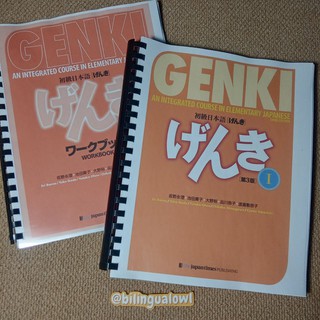 Genki I & II Textbook and Workbook (3rd Edition)