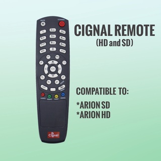 OSQ Replacement Cignal Remote Control for Cignal HD TV Box Arion HD and Arion SD (2)