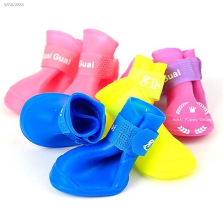 ▫▣♥️PET DOG CAT RAIN BOOTS JELLY SHOES for PETS
