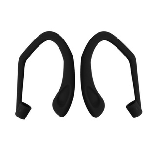 fir♞ Silicone Ear Tips Soft Anti-Slip Sport Earbud Tips Anti-Drop Ear Hook Multiple (6)