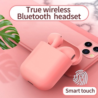 Inpods 12 earpods i12 earbuds HIFI Wireless Earphone Bluetooth 5.0 TWS Macaron Color with mic