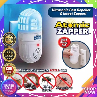 Pinas Deals Original Effective Atomic Zapper Mosquito Killer New Ultrasonic Insect Repellent