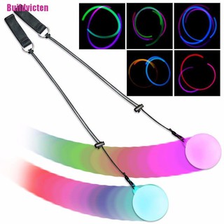 [Victen] Pro LED Multi-Colored Glow POI Thrown Balls Light Up For Belly Dance Hand Props