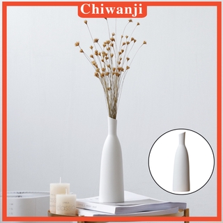 [CHIWANJI] Nordic White Ceramic Flower Vase Photo Props Centerpieces Home Kitchen Minimalism