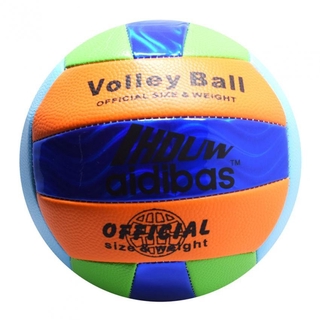 Aidibas Leather Volleyball Sports Ball Color Avail COD