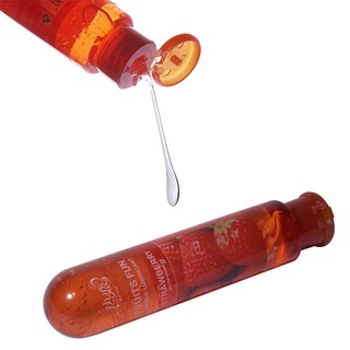 Frdddut 80ML Fruit lubricant condom lube sex for men anal water based gel edible Sex Lube (9)