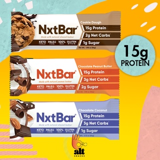 NXTBAR Protein Bar (Keto and Paleo Friendly Low Carb Low Sugar Low Calorie Bars)