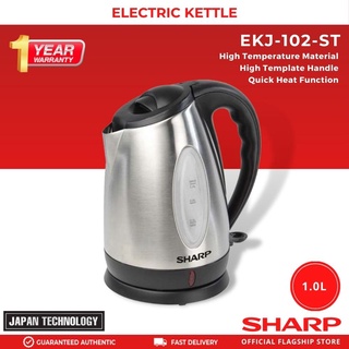Sharp 1.0 Electric Kettle EKJ-102-ST