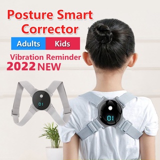Smart Posture Corrector Back Support Vibrator Smart Tips Correction Belt Strap For kids adult (2)