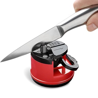 Knife Sharpener with Suction Base Professional Grade Easier Safer for All Blade Types for Kitchen Home Camping Workshop Tool