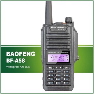 Baofeng BF A58 10W Waterproof Walkie Talkie Portable Radio