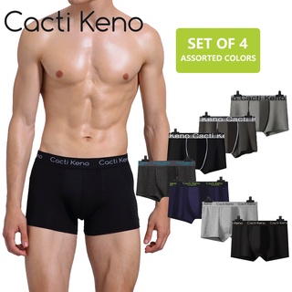 4Pcs boxer briefs for men underwear briefs cotton mens brief adult Original Underwear Plus Size