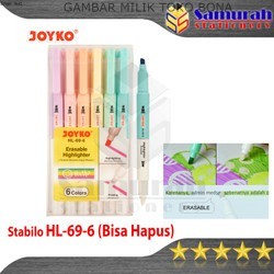 Stabillo Erasable Highlighter Marker Erasable Marker For Joyko HL-69-6