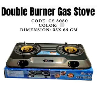 Heavy Duty Double Burner Gas Stove