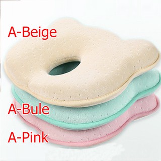 Soft Infant Baby Pillow Prevent Flat Head Memory Foam Cushion Sleeping Support