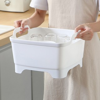 LOCAUPIN Large Capacity Washing Dish Basin With Two Handles And Draining Plug (4)