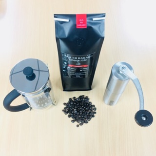 Ala Eh Barako Gift Set (Whole Beans + Manual Coffee Grinder + French Press)