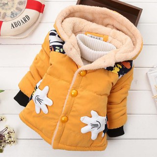 【Authentic】Baby Kids coats 2020 Winter Jackets For Boys hooded jacket Boys Warm Outerwear Coats For