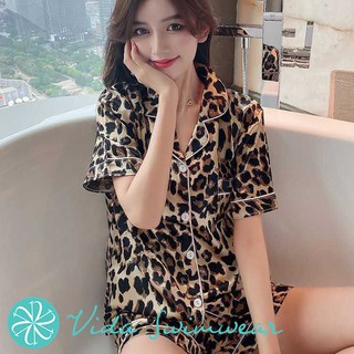 Korean Pajama Set Shorts Sleepwear Night Lounge Wear For Women Terno Sleep Wear (8)