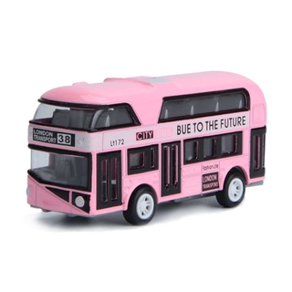 ❤❤ 1:43 Car Model Double-decker London Bus Alloy Diecast Vehicle Toys For Kids