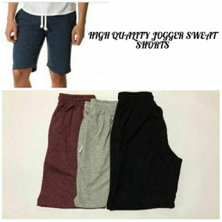 Jogger Cotton Sweat Shorts for Men (Medium)