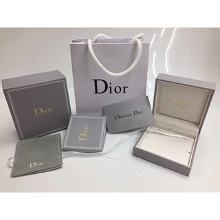 ♝❒New Dior Jewelry Box Universal Box Pendant Necklace Box Bracelet Box Jewelry Packaging Storage Box