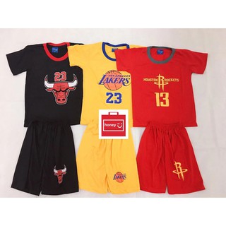 HONEY PH --NBA TERNO SET FOR KID FIT 2-7 YRS OLD SLEEVE