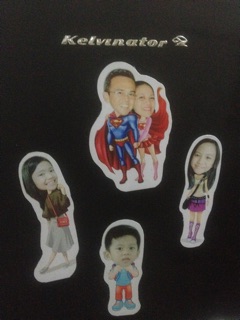 Caricature ref magnet MORE THEMES AVAILABLE (3)