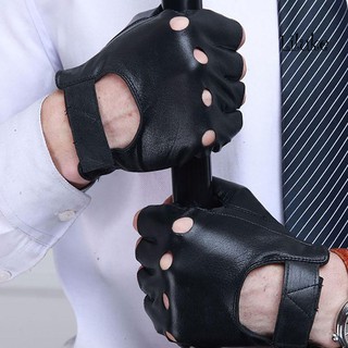 [LK]Men Women Gym Fitness Workout Weightlifting Half Finger Anti-skid Gloves Wrap