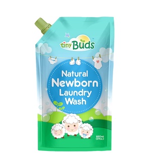 ❁❐Tiny Buds Newborn Laundry Liquid Refill 850ml (3)