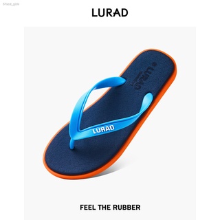 Beach slippers♟Luradi two-color flip-flops men s summer non-slip outdoor wear sandals flip flops sli