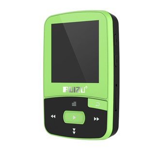 RUIZU X50 Mini Clip 8GB Sport Bluetooth MP3 Player with Screen Support FM,Recording,E-Book,Pedometer (1)
