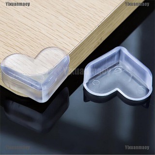 Yixuanmaoy 4X Child Baby Safe silicone Protector Table Corner Edge Protection Cover Safe