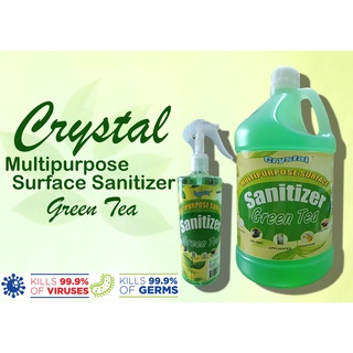 Sanitizer Multipurpose Surface Sanitizer 500ml Green Tea with trigger spray