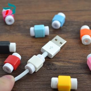 USB Cable Protector Earphone Wire Cord Protection Cover Data Charger Line Protective Sleeve B