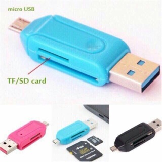2 in 1 OTG Card Reader For Android /USB