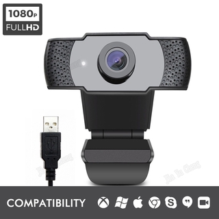 Webcam HD 1080P Usb web Camera Webcamera 2MP livestream Web Cam for Desktop Laptops PC with mic Microphone
