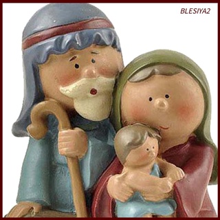 [BLESIYA2] Holy Family Christmas Nativity Statue Figures Baby Decoration Gifts