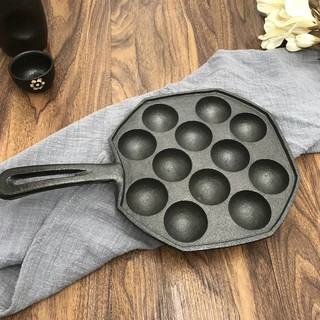 Non-Stick Takoyaki Grill Pan Plate Octopus Ball/Pancake