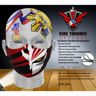 FACEMASK FULL SUBLIMATION