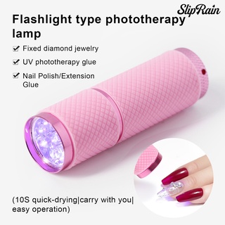 New♥ Nail Flashlight High Efficient Quick Compact LED Gel Small UV Currency Detector Lamp for Female