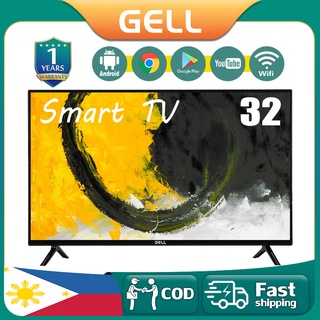 GELL 32 inch Smart TV android tv 32 inches smart led tv flat screen on sale