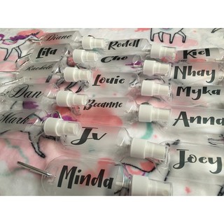 50mL PERSONALIZED NAME spray bottle