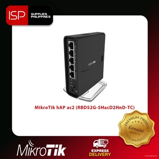 MikroTik hAP ac2 (RBD52G-5HacD2HnD-TC) - hAP AC2 - Bandwidth Manager - Hotspot Router - Switch - DUA
