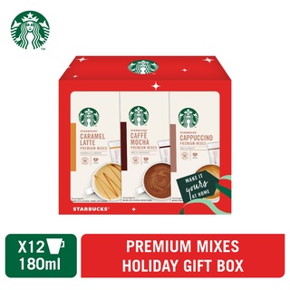 STARBUCKS Premium Coffee Mix Holiday Gift Pack (1)