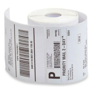 500pcs A6 100*150 Sticker label Adhesive Thermal Paper Roll LZD and Shopee waybills