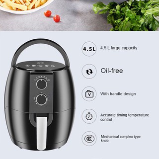 Air Frying Pan Air fryer 2.8L/4.5L Intelligent Multi-Functional Large Capacity Automatic Fries (4)
